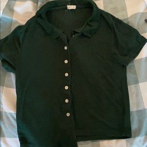Garage Button Top, Looks like brandy Melville